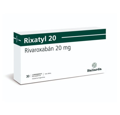 Rixatyl 20 mg 30 Comprimidos Recubiertos
