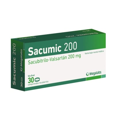 Sacumic 200 mg 30 Comprimidos Recubiertos