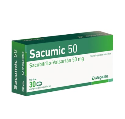 Sacumic 50 mg 30 Comprimidos Recubiertos