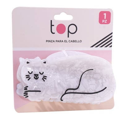 Pinza para el Pelo Top Gato 1 Unidad