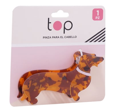 Pinza para el Pelo Top Salchicha 1 Unidad