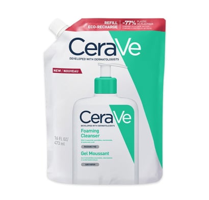 Gel CeraVe Limpiador Espumoso Refill 473 ml