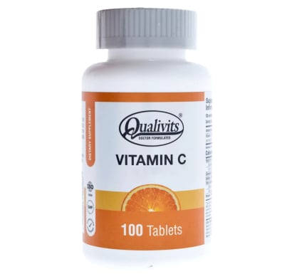 Vitamina C Qualivits 1000 mg 100 Tabletas