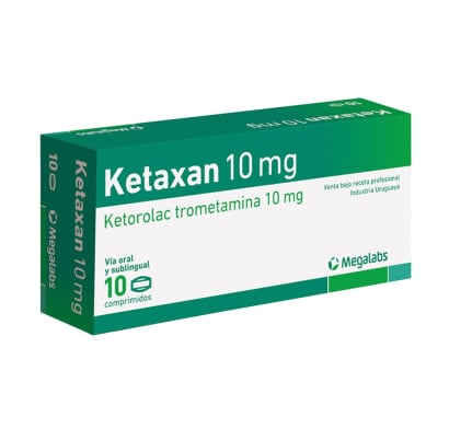 Ketaxan 10 mg 10 Comprimidos