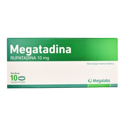 Megatadina 10 mg 10 Comprimidos