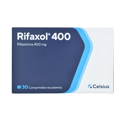 Rifaxol 400 mg 30 Comprimidos Recubiertos