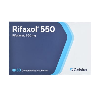 Rifaxol 550 mg 30 Comprimidos Recubiertos
