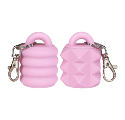 Llavero Porta Gloss Top Rosado 1 Unidad Diseños Surtidos 