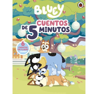 Libro Bluey: Cuentos de 5 Minutos 