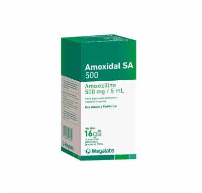 Amoxidal SA 500 mg/5 ml Suspensión 150 ml 