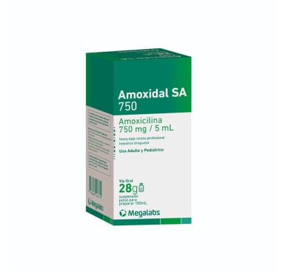 Amoxidal SA 750 mg/5 ml Suspensión 100 ml