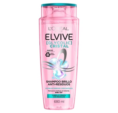 Shampoo Elvive Glycolic Cristal 680 ml