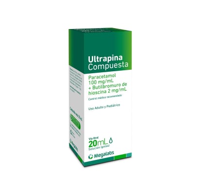 Ultrapina Compuesta 100 mg / 2 mg Solución 20 ml