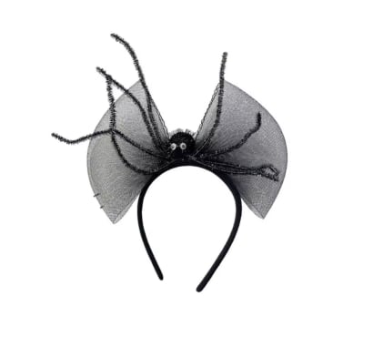 Vincha con Tul y Araña Mis Petates 1 Unidad Colores Surtidos