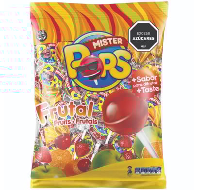 Chupetín Mr Pops Frutal 625 g 