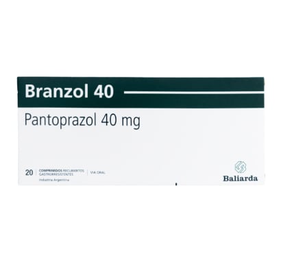 BRANZOL 40 MG 20 COMPRIMIDOS