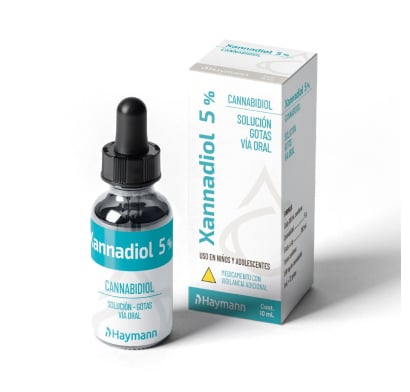 Xannadiol 5% Solución Gotas 10 ml