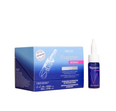 Ampolla Anticaída Pilopeptan Proteokel 4 Unidades 