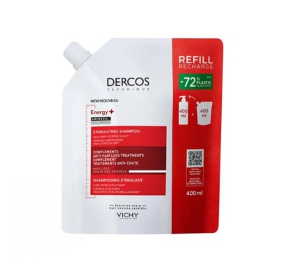 Shampoo Vichy Dercos Energizante Anticaída Refill 400 ml