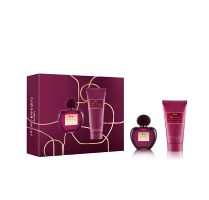 Cofre Antonio Banderas Her Secret Temptation Femme EDT 50 ml + Loción Corporal 75 ml