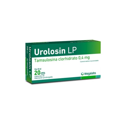 Urolosin 0.4 mg 20 Cápsulas Liberación Prolongada