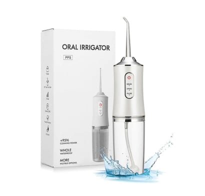 Irrigador Bucal Inalámbrico Blanco