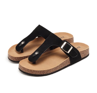 Sandalia Pimentón Jaden Negro Talle 37