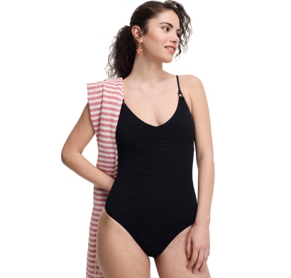 Malla Mónaco Pimentón Negro Talle M