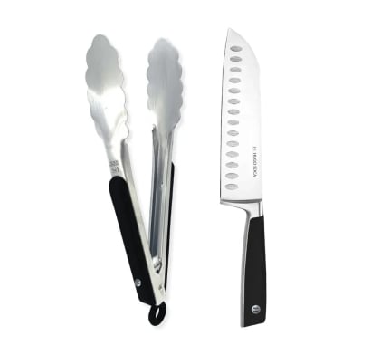 Combo Hugo Soca Pinza Multiuso y Cuchillo Santoku Grande