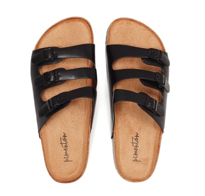 Sandalia Pimentón Hirai Negro Talle 38