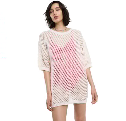 Vestido Isadora Pimentón Blanco Talle M