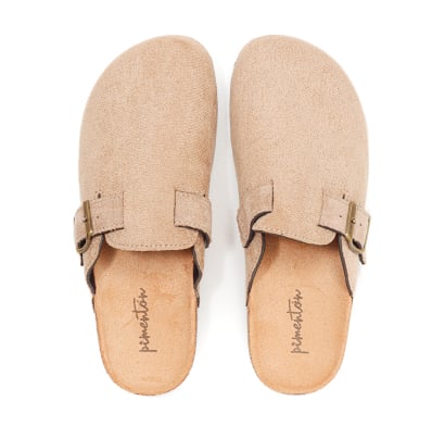 Zueco Pimentón Polly Taupe Talle 37