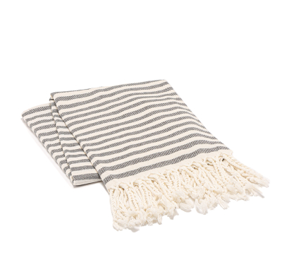 Pareo Pimentón Rayado Negro