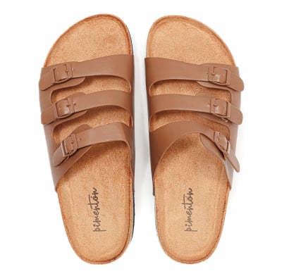 Sandalia Pimentón Hirai Taupe Talle 39