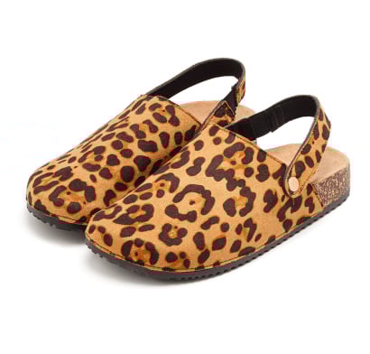 Zueco Pimentón Jun Leopardo Talle 39