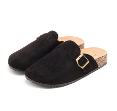 Zueco Pimentón Polly Negro Talle 39