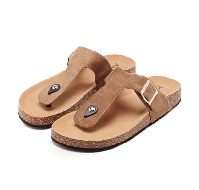 Sandalia Pimentón Jaden Tabac Talle 39