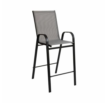 Banqueta de Jardín Textilina Gris