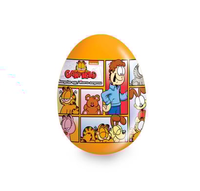 Huevo Sorpresa Brickell Garfield 1 Unidad