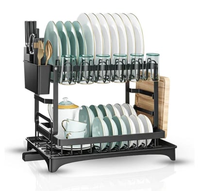 ESCURRIDOR DE PLATOS CON DRENAJE