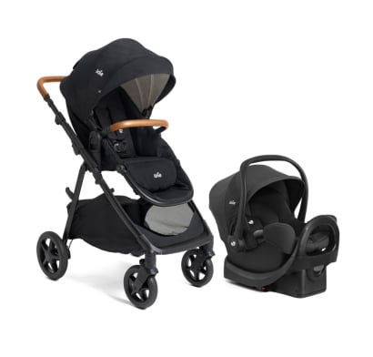 Coche Joie Travel System Ginger + Silla de Auto Rue con Base Anti Rebote