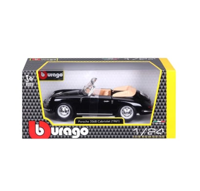 Auto de Juguete Bburago Porsche 356B Cabriolet 1/24