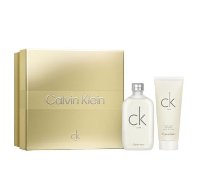 Cofre Calvin Klein Perfume One Unisex EDT 100 ml + Gel de Ducha 100 ml