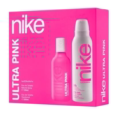 Pack Nike Perfume Ultra Pink Femme EDT 100 ml + Desodorante 200 ml