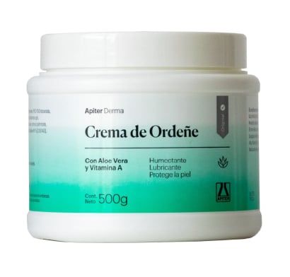 CREMA DE ORDEÑE APITER CON ALOE 500GRS