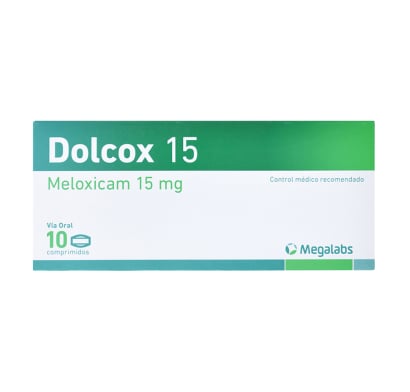 DOLCOX 15 MG 10 COMPRIMIDOS