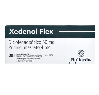 XEDENOL FLEX 30 COMPRIMIDOS