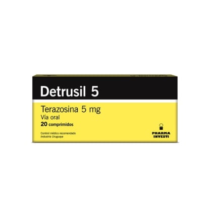 Detrusil 5 mg 20 Comprimidos