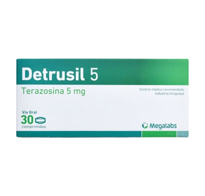 DETRUSIL 5 MG 30 COMPRIMIDOS