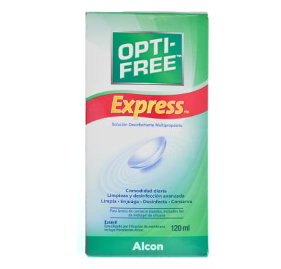 Opti Free Express Solución 120 ml